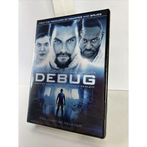 Debug (DVD, 2014) Jeananne Goossen Adrian Holmes Jason Momoa NEW & SEALED